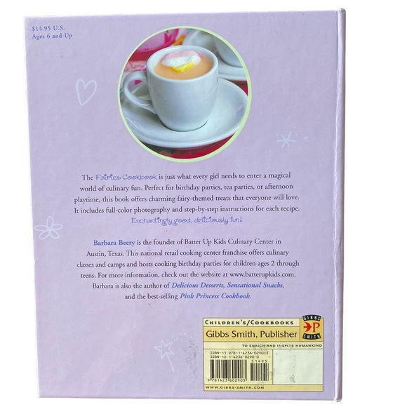 Fairies Cookbook by Beery, Barbara-2007-Recipies To Cook with Children - Picture 2 of 8